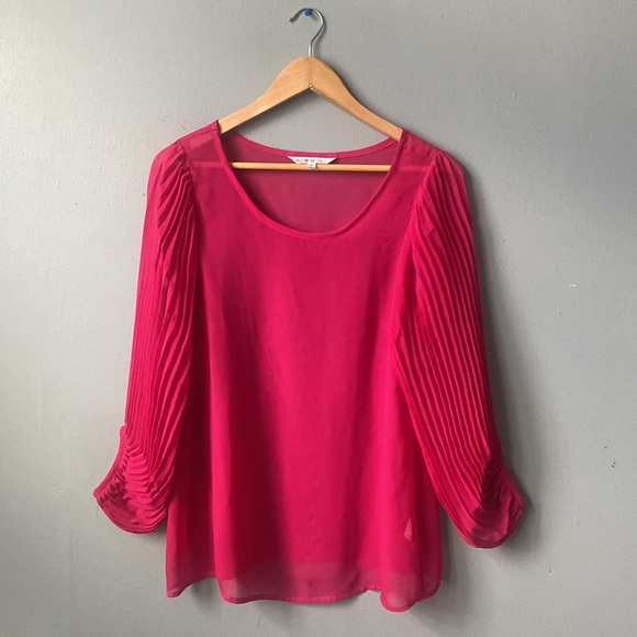 Cleo Pink Blouse - Picture 2 of 7